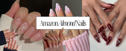 In My Press On Nails Era: Almond Nails from Amazon