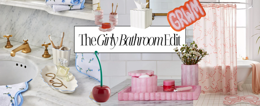 Girly Bathroom Decor Under $80