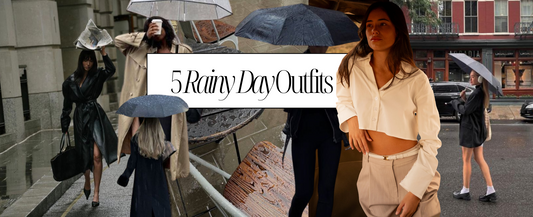 Chic and Dry: Your Go-To Summer Rainy Day Outfits