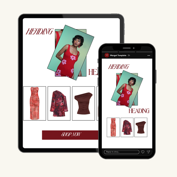 Margot Template Pack (Instagram Story + E-Mail Bundle)