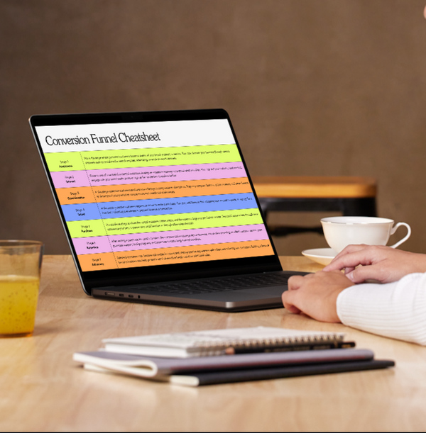 Conversion Funnel Cheatsheet [freebie]